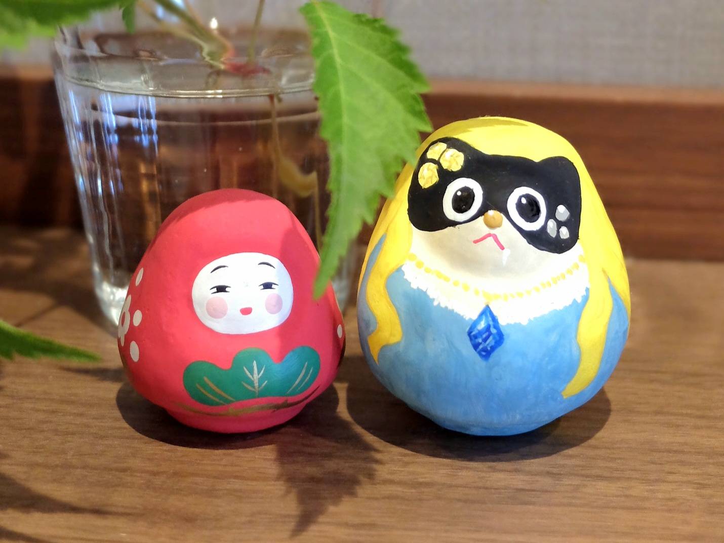 加賀八幡起上り絵付け体験をマイキャラでやってみた