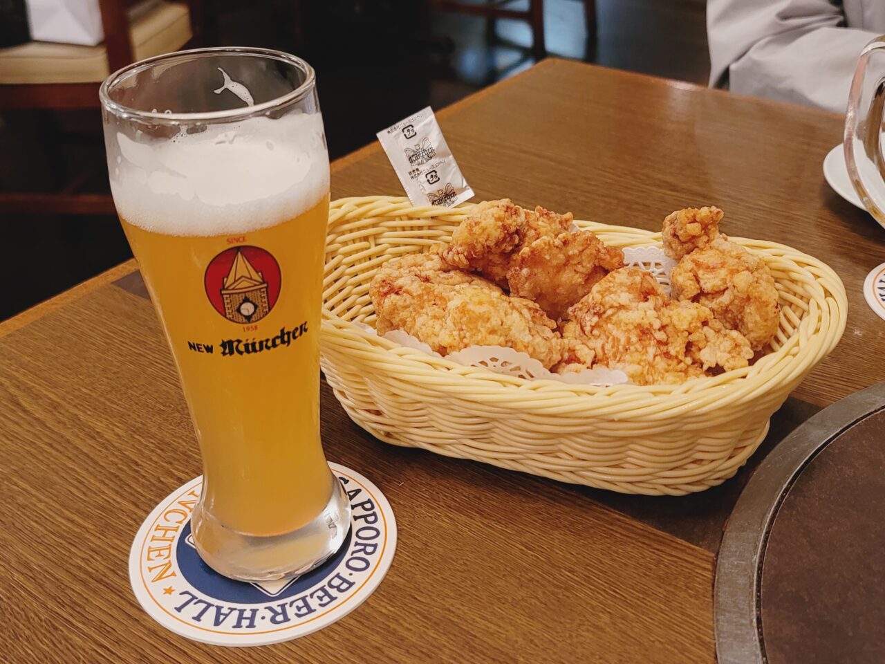 ニューミュンヘンでビールデビュー